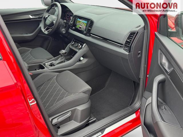 Skoda Karoq Sportline 1,5 TSI DSG 2ZKlimaautomatik Canton Anh&auml;ngerkupplung Totewinkel Assistent 2 x Einparkhilfe Kamera 19 Zoll Felgen adaptiver Tempomat 5J Garantie 