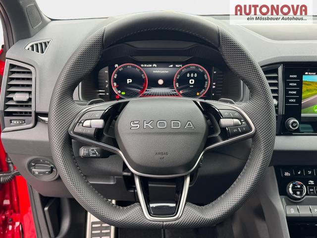 Skoda Karoq Sportline 1,5 TSI DSG 2ZKlimaautomatik Canton Anh&auml;ngerkupplung Totewinkel Assistent 2 x Einparkhilfe Kamera 19 Zoll Felgen adaptiver Tempomat 5J Garantie 