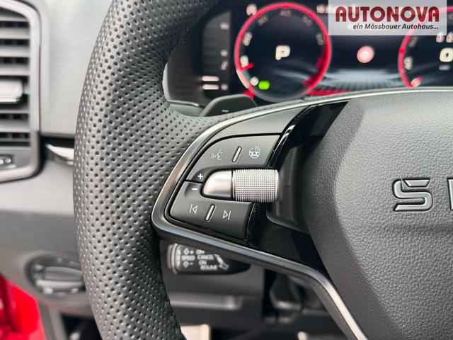 Skoda Karoq Sportline 1,5 TSI DSG 2ZKlimaautomatik Canton Anh&auml;ngerkupplung Totewinkel Assistent 2 x Einparkhilfe Kamera 19 Zoll Felgen adaptiver Tempomat 5J Garantie 