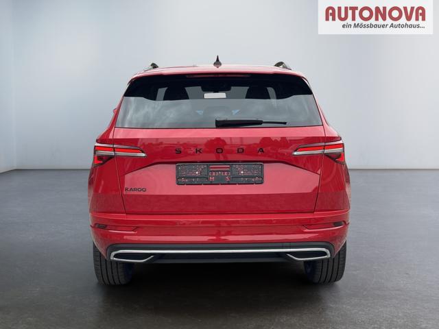 Skoda Karoq Sportline 1,5 TSI DSG 2ZKlimaautomatik Canton Anh&auml;ngerkupplung Totewinkel Assistent 2 x Einparkhilfe Kamera 19 Zoll Felgen adaptiver Tempomat 5J Garantie 