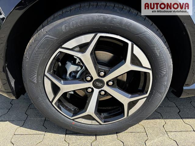 Ford Puma ST-Line 1.0 125PS AUTOMATIK, SCHWARZ-METALLIC, 5 Jahre Garantie, Winterpaket: Sitzheizung, Beheizte Frontscheibe, 17" Alufelgen, Klimaautomatik, NAVIGATION 12", Parksensoren hinten, R&uuml;ckfahrkamera, Voll-LED-Scheinwerfer, Tempomat 