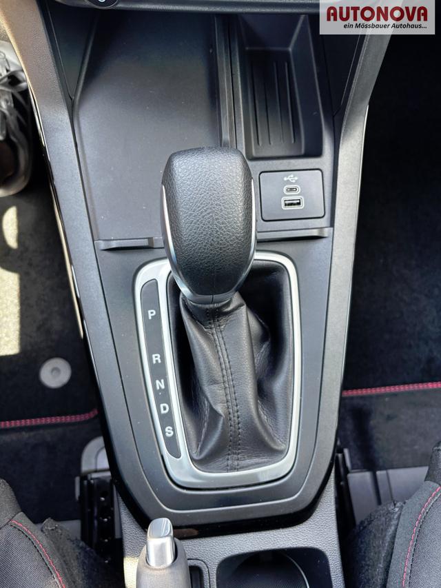 Ford Puma ST-Line 1.0 125PS AUTOMATIK, SCHWARZ-METALLIC, 5 Jahre Garantie, Winterpaket: Sitzheizung, Beheizte Frontscheibe, 17" Alufelgen, Klimaautomatik, NAVIGATION 12", Parksensoren hinten, R&uuml;ckfahrkamera, Voll-LED-Scheinwerfer, Tempomat 