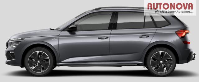 Skoda Kamiq Monte Carlo 1.0 TSI 115PS, 5J GARANTIE, METALLIC, ELE. HECKKLAPPE, ANH&Auml;NGERKUPPLUNG, BEH. FRONTSCHEIBE, MATRIX-LED, PANORAMADACH, Sitzheizung, Lenkradheizung, Ladeboden, ACC, SIDE Assist, Virtual Cockpit 10", Parksensoren, Kamera, KESSY, Privacy, 17" Alu, Climatroni 