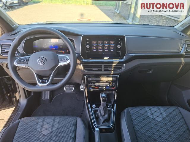 Volkswagen T-Cross R-Line Limited 1.0 TSI 115PS, Deep-Black-Metallic, 5 JAHRE GARANTIE, ANH&Auml;NGERKUPPLUNG, CLIMATRONIC, SITZHEIZUNG, 18" Alu, MATRIX-LED, Adaptiver Tempomat ACC, Parksensoren, R&uuml;ckfahrkamera, Keyless, Abgedunkelte Scheiben, Radio "Ready2Discover" + App-Connect 
