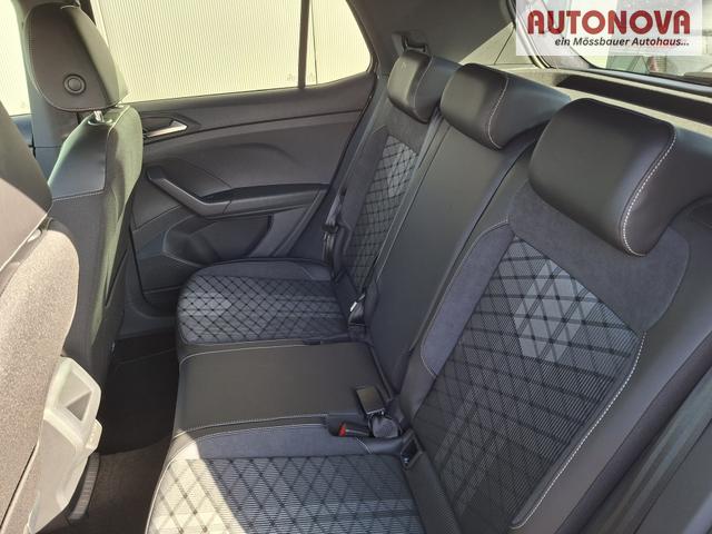 Volkswagen T-Cross R-Line Limited 1.0 TSI 115PS DSG, Rauch-Grau-Metallic, 5 JAHRE GARANTIE, ANH&Auml;NGERKUPPLUNG, CLIMATRONIC, SITZHEIZUNG, 18" Alu, MATRIX-LED, Adaptiver Tempomat ACC, Parksensoren, R&uuml;ckfahrkamera, Keyless, Abgedunkelte Scheiben, Radio "Ready2Discover" + App-Connect 