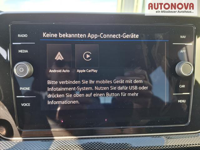 Volkswagen T-Cross R-Line Limited 1.0 TSI 115PS DSG, Rauch-Grau-Metallic, 5 JAHRE GARANTIE, ANH&Auml;NGERKUPPLUNG, CLIMATRONIC, SITZHEIZUNG, 18" Alu, MATRIX-LED, Adaptiver Tempomat ACC, Parksensoren, R&uuml;ckfahrkamera, Keyless, Abgedunkelte Scheiben, Radio "Ready2Discover" + App-Connect 