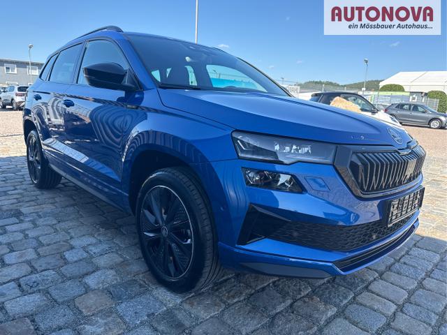 Skoda / Karoq / Blau / / / , Beispielbilder, ggf. teilweise mit Sonderausstattung