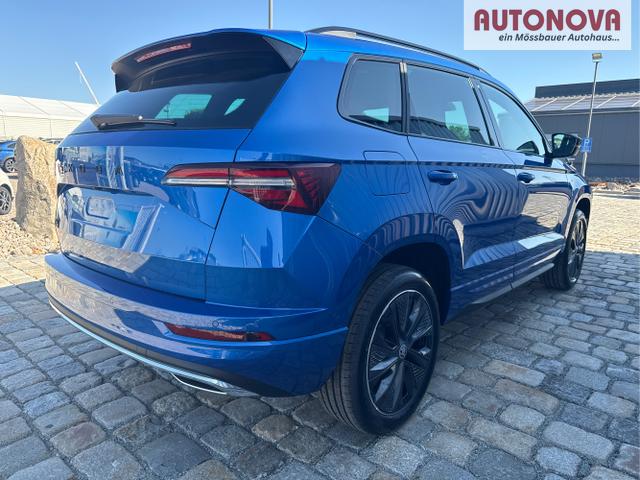 Skoda / Karoq / Blau / / / , Beispielbilder, ggf. teilweise mit Sonderausstattung