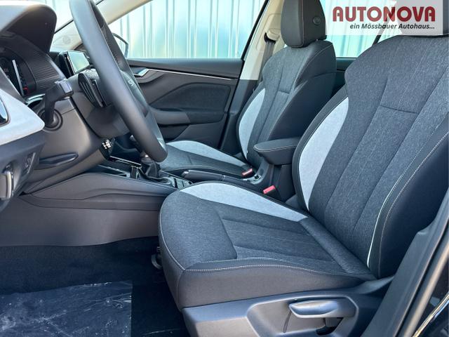 Skoda / Kamiq / Schwarz / / / 130 Jahre Premium Edition 1.5 TSI 150 PS DSG Anh&auml;ngerkupplung-AppleCarPlay-AndroidAuto-Winterpaket-Alcantara-DAB-Tempomat-Totwinkelassist-Kamera-SunSet-el.Heckklappe-17''Alu, Beispielbilder, ggf. teilweise mit Sonderausstattung