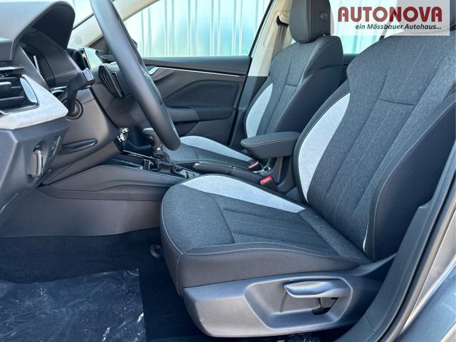 Skoda / Kamiq / Grau / / / 130 Jahre Premium Edition 1.5 TSI 150 PS DSG Anh&auml;ngerkupplung-AppleCarPlay-AndroidAuto-Winterpaket-Alcantara-DAB-Tempomat-Totwinkelassist-Kamera-SunSet-el.Heckklappe-17''Alu-Sofort, Beispielbilder, ggf. teilweise mit Sonderausstattung