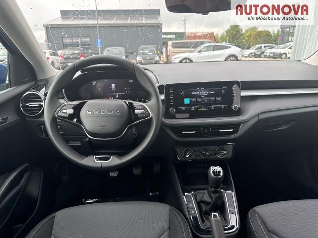 Skoda / Fabia / Blau / / / 130 Jahre 1.0 MPI 80 PS-Virtuelles Cockpit-AppleCarplay-Android-Auto-LED-Klima-Tempomat-R&uuml;ckfahrkamera-DAB-SHZ-15 Alu-sofort, Beispielbilder, ggf. teilweise mit Sonderausstattung