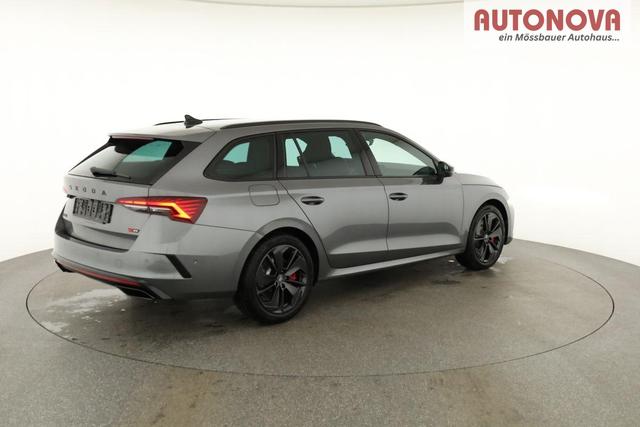 Skoda Octavia Combi 2.0 TSI 195 kW RS DSG, Standheizung, AHK, Navi, Matrix, Side, Winter, 5 J.-Garantie 