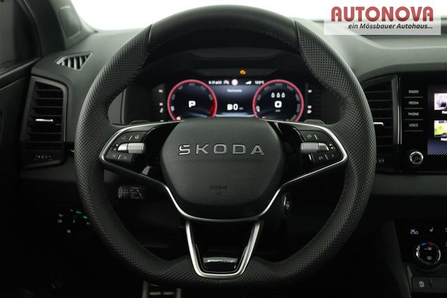 Skoda Karoq Sportline 1.5 TSI DSG Sportline, AHK, Navi, Matrix, Kamera, el. Klappe, 5-J. Garantie 