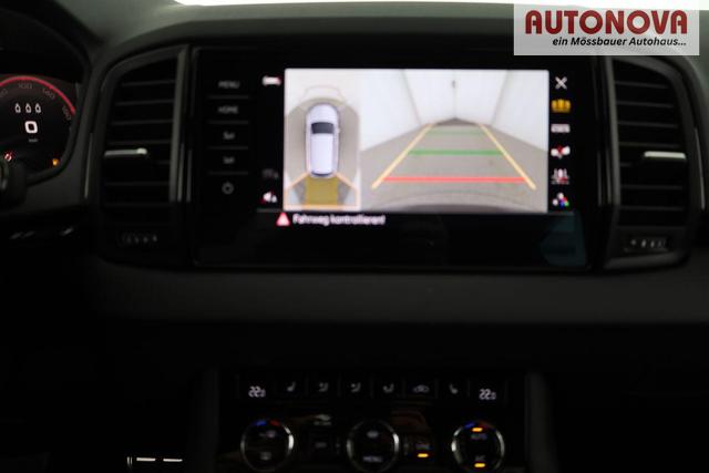 Skoda Karoq Sportline 1.5 TSI DSG Sportline, AHK, Navi, CANTON, Matrix, AreaView, Side, Kamera, el. Klappe, FS-beheizbar 