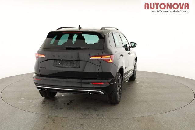 Skoda Karoq Sportline 1.5 TSI DSG Sportline, AHK, Navi, CANTON, Matrix, AreaView, Side, Kamera, el. Klappe, FS-beheizbar 
