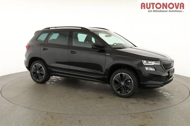 Skoda Karoq Sportline 1.5 TSI DSG Sportline, AHK, Navi, CANTON, Matrix, AreaView, Side, Kamera, el. Klappe, FS-beheizbar 
