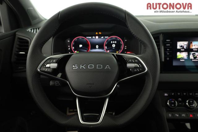 Skoda Karoq Sportline 4x4 2.0 TDI DSG Sportline, Pano, AHK, Navi, Matrix, AreaView, Side, Kamera, el. Klappe, FS-beheizbar, Winter 