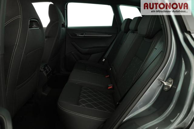 Skoda Karoq Sportline 4x4 2.0 TDI DSG Sportline, Pano, AHK, Navi, Matrix, AreaView, Side, Kamera, el. Klappe, FS-beheizbar, Winter 