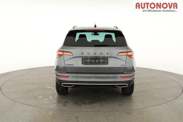 Skoda Karoq Sportline 4x4 2.0 TDI DSG Sportline, Pano, AHK, Navi, Matrix, AreaView, Side, Kamera, el. Klappe, FS-beheizbar, Winter 