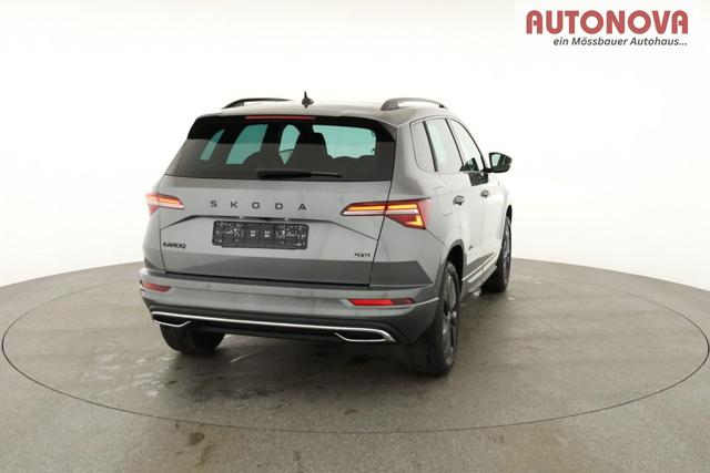Skoda Karoq Sportline 4x4 2.0 TDI DSG Sportline, Pano, AHK, Navi, Matrix, AreaView, Side, Kamera, el. Klappe, FS-beheizbar, Winter 