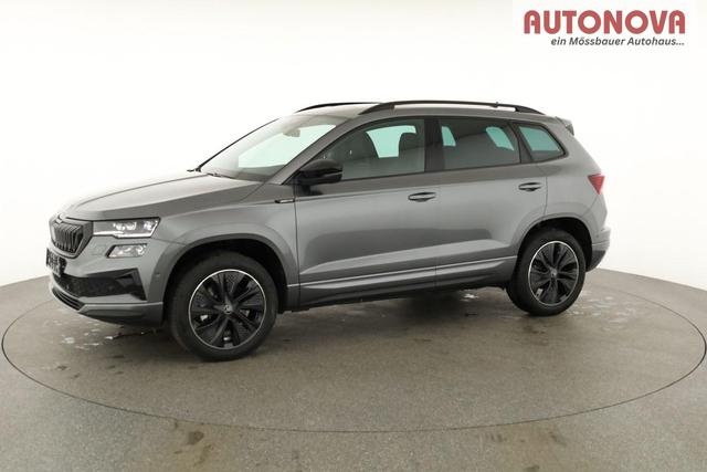 Skoda Karoq Sportline 4x4 2.0 TDI DSG Sportline, Pano, AHK, Navi, Matrix, AreaView, Side, Kamera, el. Klappe, FS-beheizbar, Winter 