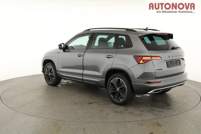 Skoda Karoq Sportline 4x4 2.0 TDI DSG Sportline, Pano, AHK, Navi, Matrix, AreaView, Side, Kamera, el. Klappe, FS-beheizbar, Winter 