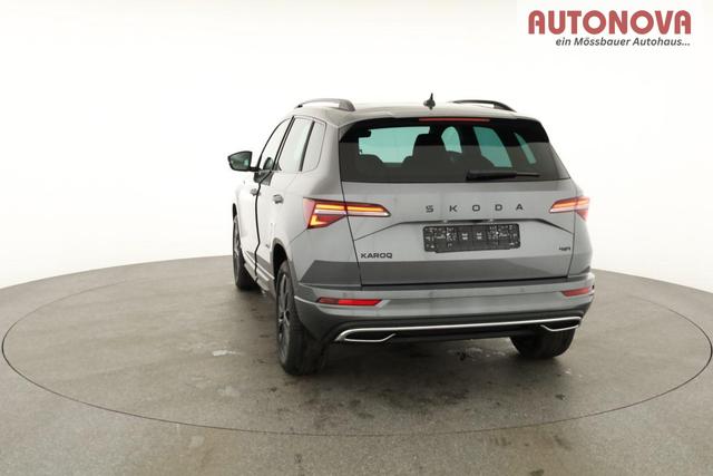 Skoda Karoq Sportline 4x4 2.0 TDI DSG Sportline, Pano, AHK, Navi, Matrix, AreaView, Side, Kamera, el. Klappe, FS-beheizbar, Winter 