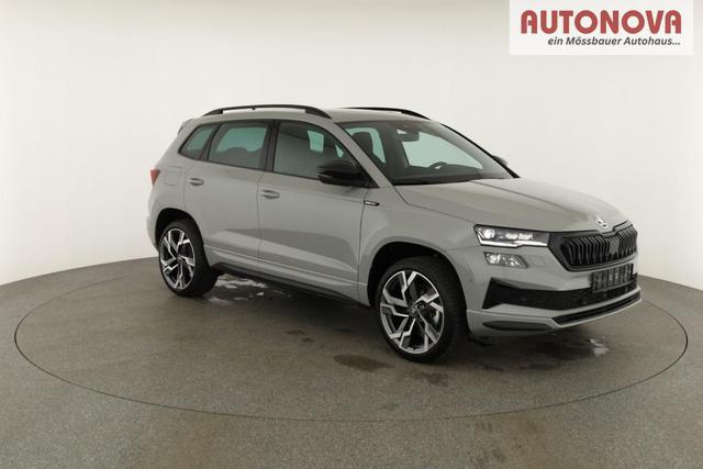 Skoda Karoq Sportline 1.5 TSI DSG Sportline, Pano, AHK, Navi, CANTON, Matrix, AreaView, Side, FS-beheizbar, 19-Zoll 