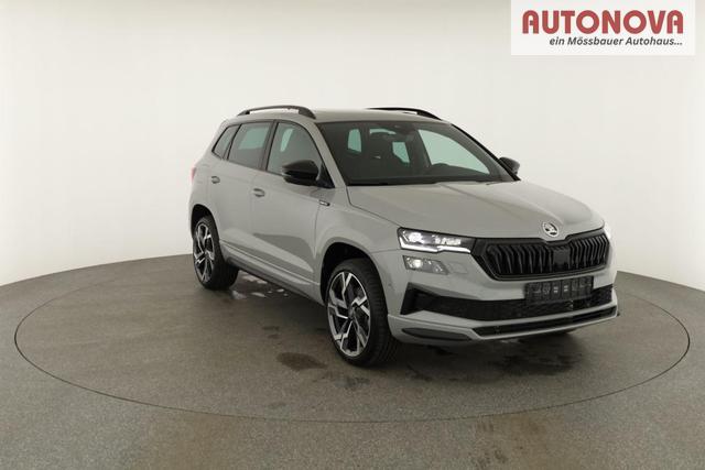 Skoda Karoq Sportline 1.5 TSI DSG Sportline, Pano, AHK, Navi, CANTON, Matrix, AreaView, Side, FS-beheizbar, 19-Zoll 