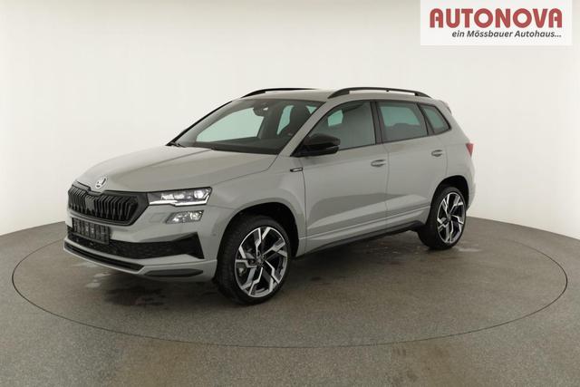 Skoda Karoq Sportline 1.5 TSI DSG Sportline, Pano, AHK, Navi, CANTON, Matrix, AreaView, Side, FS-beheizbar, 19-Zoll 