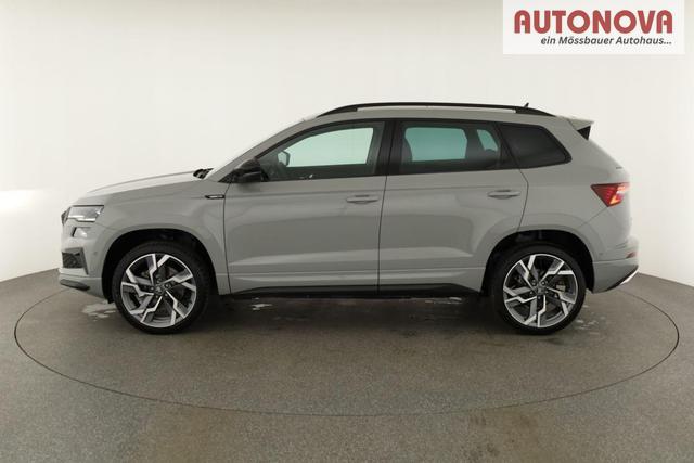 Skoda Karoq Sportline 1.5 TSI DSG Sportline, Pano, AHK, Navi, CANTON, Matrix, AreaView, Side, FS-beheizbar, 19-Zoll 