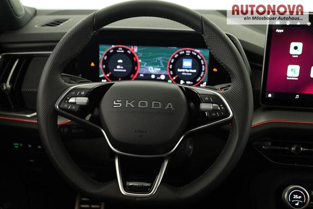 Skoda Kodiaq 2.0 TDI 142 kW 4x4 Sportline DSG Sportline, 7-Sitzer, AHK, Navi, Matrix, el. Klappe, Side, Winter, 20-Zoll, FS-heizbar 
