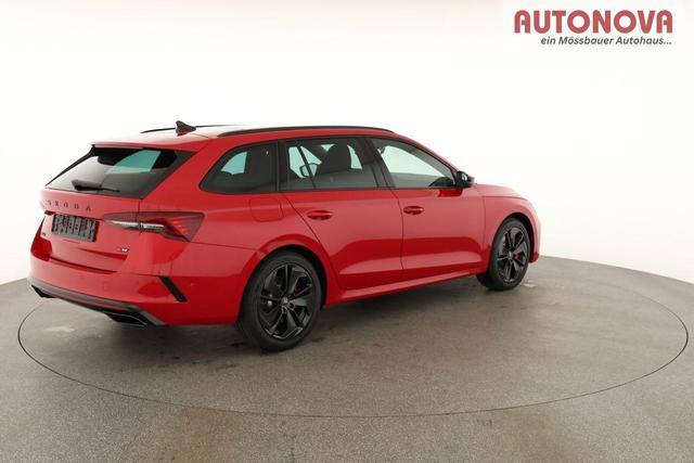 Skoda Octavia Combi 2.0 TSI 195 kW RS DSG, Pano, AHK, Navi, Matrix, Side, Winter, 5 J.-Garantie 