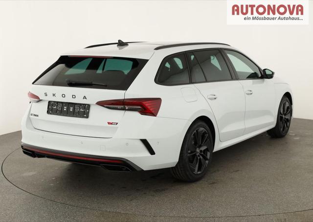 Skoda Octavia Combi 2.0 TSI 195 kW RS DSG, Pano, Standheizung, AHK, Navi, Matrix, Canton, Side, Winter, 5 J.-Garantie 