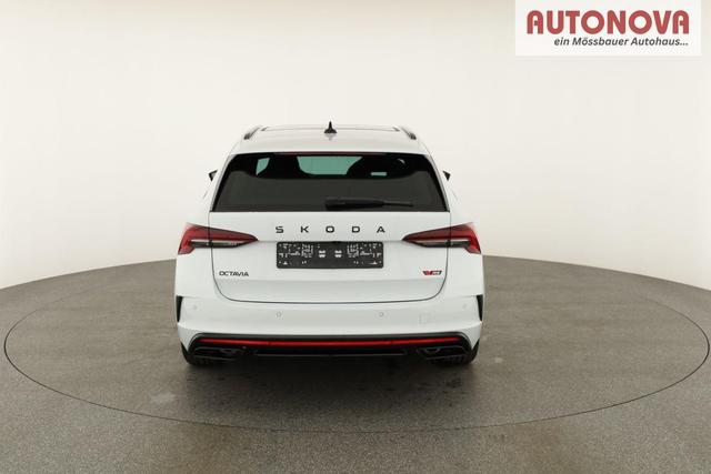 Skoda Octavia Combi 2.0 TSI 195 kW RS DSG, Pano, Standheizung, AHK, Navi, Matrix, Canton, Side, Winter, 5 J.-Garantie 