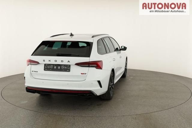 Skoda Octavia Combi 2.0 TSI 195 kW RS DSG, Pano, Standheizung, AHK, Navi, Matrix, Canton, Side, Winter, 5 J.-Garantie 