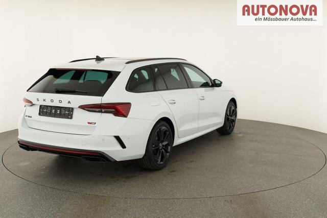 Skoda Octavia Combi 2.0 TSI 195 kW RS DSG, Pano, Standheizung, AHK, Navi, Matrix, Canton, Side, Winter, 5 J.-Garantie 