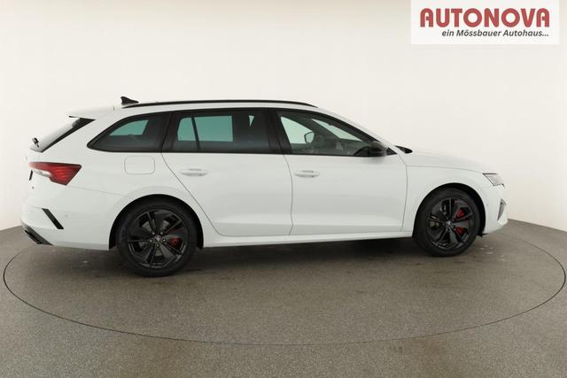 Skoda Octavia Combi 2.0 TSI 195 kW RS DSG, Pano, Standheizung, AHK, Navi, Matrix, Canton, Side, Winter, 5 J.-Garantie 