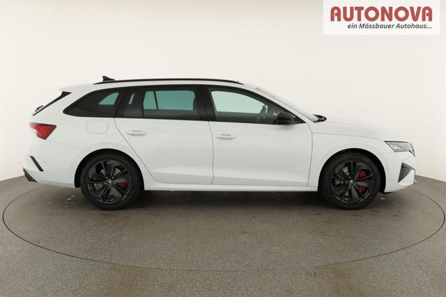 Skoda Octavia Combi 2.0 TSI 195 kW RS DSG, Pano, Standheizung, AHK, Navi, Matrix, Canton, Side, Winter, 5 J.-Garantie 