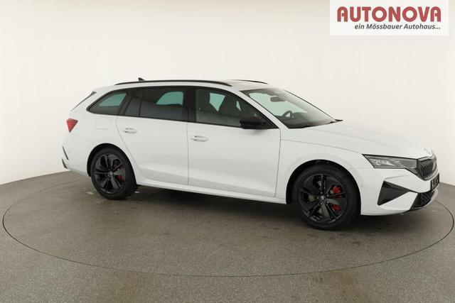 Skoda Octavia Combi 2.0 TSI 195 kW RS DSG, Pano, Standheizung, AHK, Navi, Matrix, Canton, Side, Winter, 5 J.-Garantie 