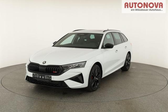 Skoda Octavia Combi 2.0 TSI 195 kW RS DSG, Pano, Standheizung, AHK, Navi, Matrix, Canton, Side, Winter, 5 J.-Garantie 