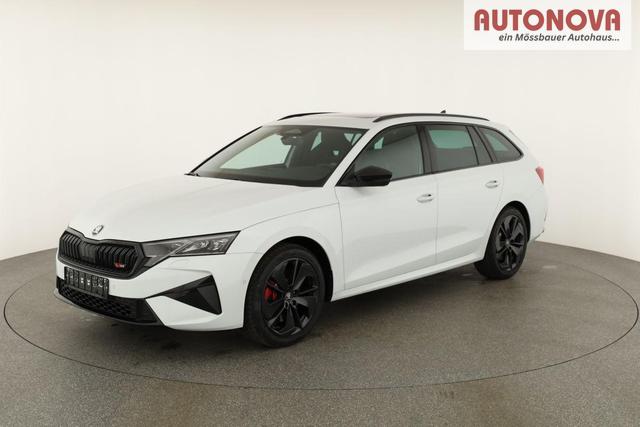 Skoda Octavia Combi 2.0 TSI 195 kW RS DSG, Pano, Standheizung, AHK, Navi, Matrix, Canton, Side, Winter, 5 J.-Garantie 