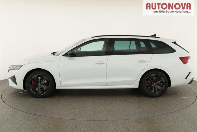 Skoda Octavia Combi 2.0 TSI 195 kW RS DSG, Pano, Standheizung, AHK, Navi, Matrix, Canton, Side, Winter, 5 J.-Garantie 