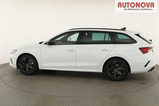 Skoda Octavia Combi 2.0 TSI 195 kW RS DSG, Pano, Standheizung, AHK, Navi, Matrix, Canton, Side, Winter, 5 J.-Garantie 
