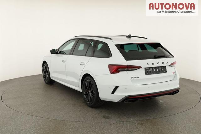 Skoda Octavia Combi 2.0 TSI 195 kW RS DSG, Pano, Standheizung, AHK, Navi, Matrix, Canton, Side, Winter, 5 J.-Garantie 