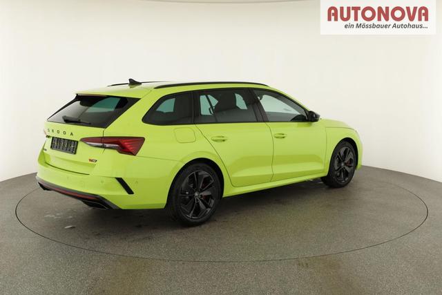 Skoda Octavia Combi 2.0 TSI 195 kW RS DSG, Standheizung, AHK, Navi, Matrix, Side, Winter, 5 J.-Garantie 