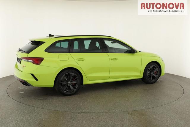 Skoda Octavia Combi 2.0 TSI 195 kW RS DSG, Standheizung, AHK, Navi, Matrix, Side, Winter, 5 J.-Garantie 