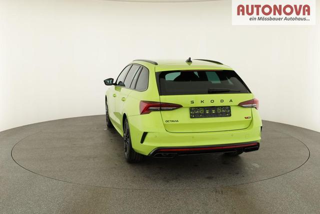 Skoda Octavia Combi 2.0 TSI 195 kW RS DSG, Standheizung, AHK, Navi, Matrix, Side, Winter, 5 J.-Garantie 