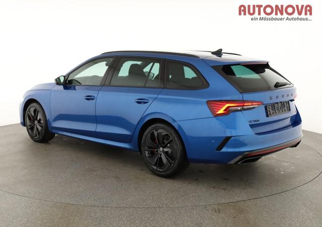 Skoda Octavia Combi 2.0 TSI 195 kW RS DSG, Pano, Standheizung, AHK, Navi, Matrix, Canton, Side, Winter, 5 J.-Garantie 