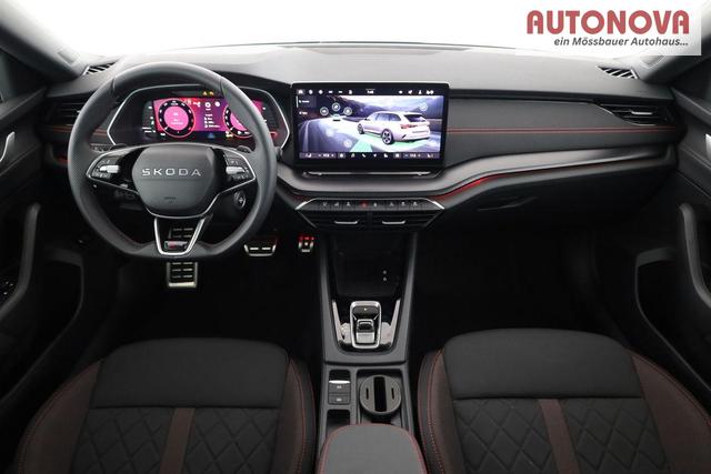 Skoda Octavia Combi 2.0 TSI 195 kW RS DSG, Pano, Standheizung, AHK, Navi, Matrix, Canton, Side, Winter, 5 J.-Garantie 